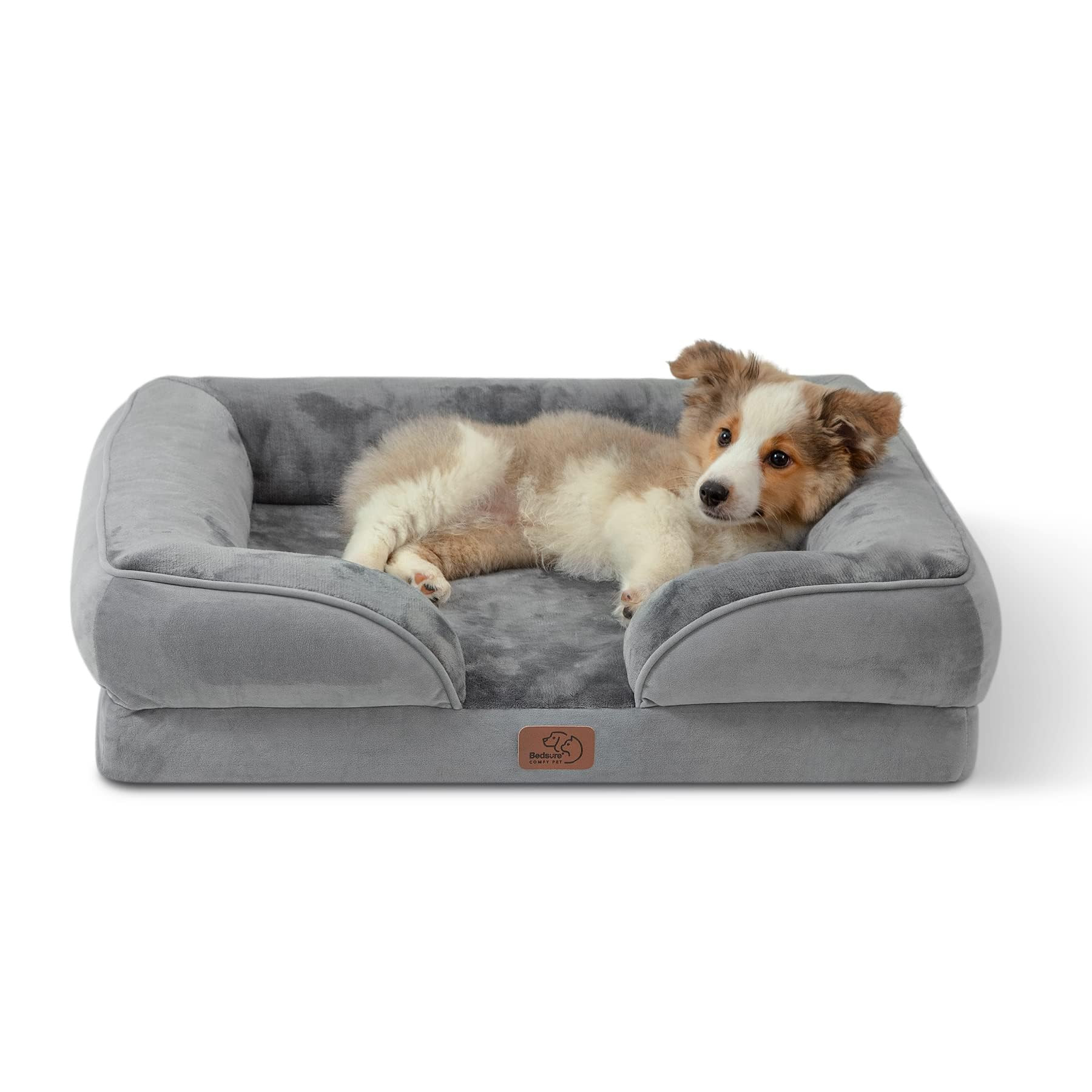 Bedsure Orthopedic Dog Bed for Medium Dogs - Waterproof Dog Sofa Beds Medium, Supportive Foam Pet... | Amazon (US)