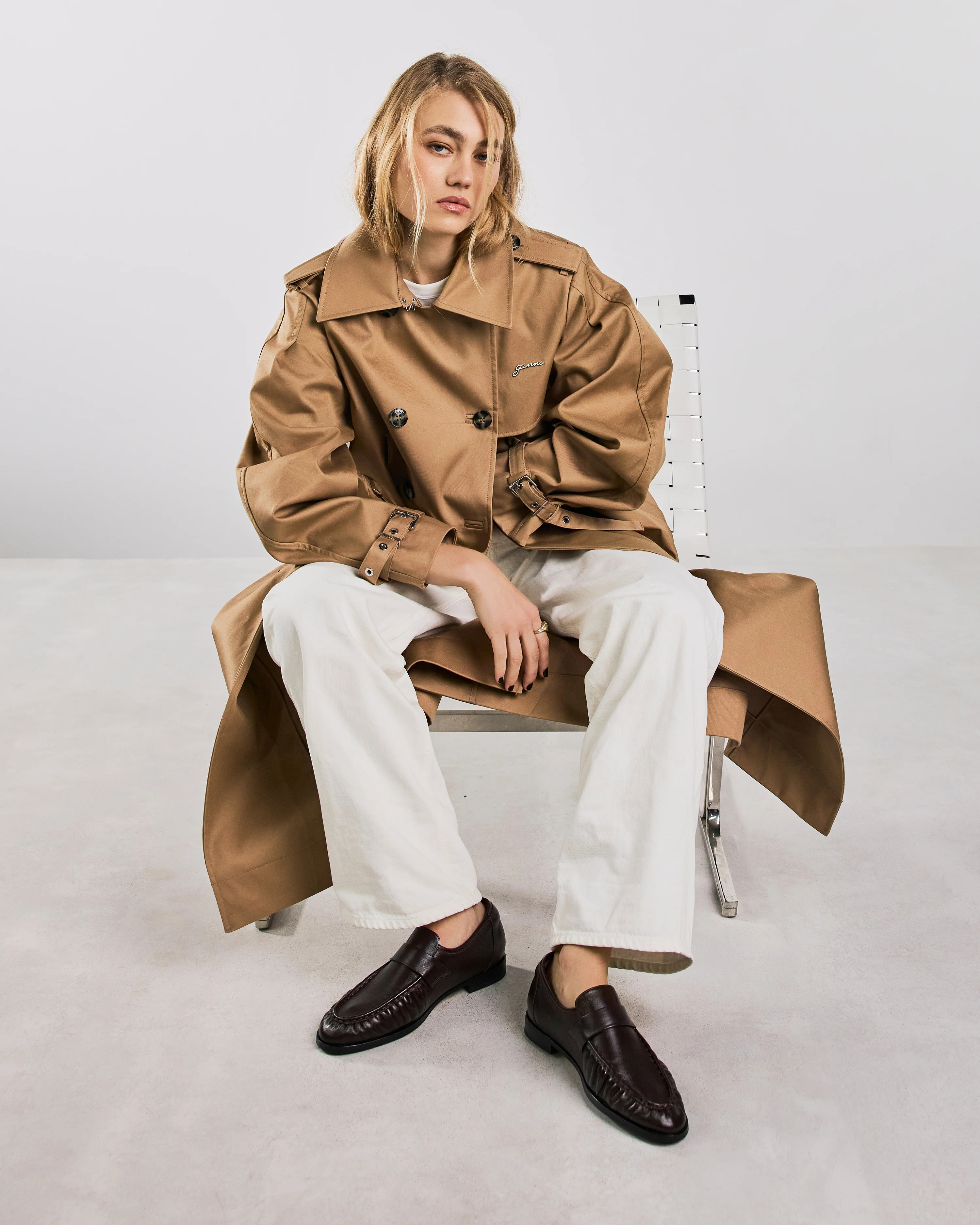 Chauna Chocolate Brown Leather Loafers - Bared Footwear | Bared Footwear