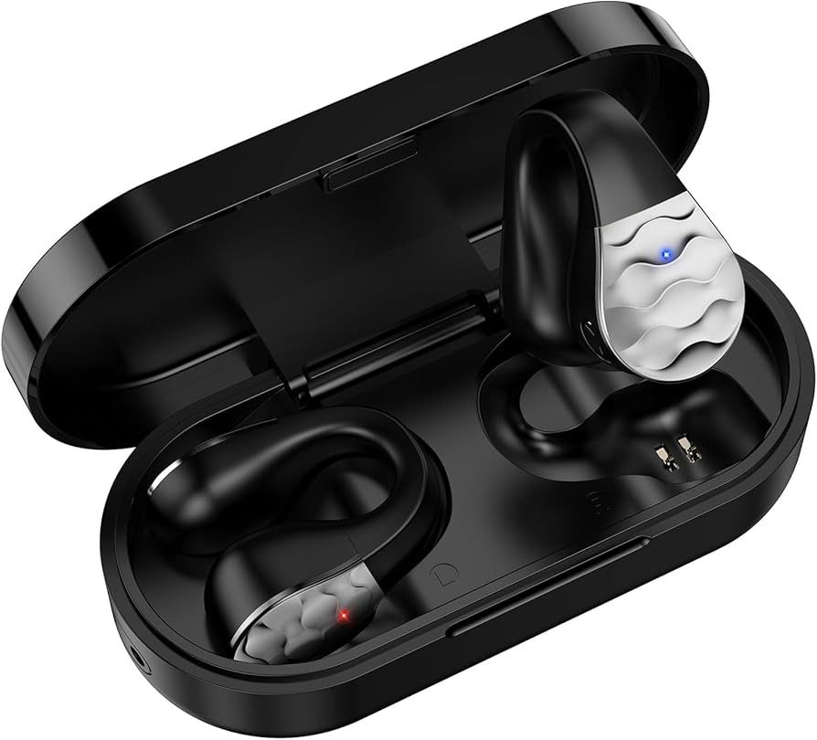 aigo Wireless Headphones Bluetooth Earbuds, Open Ear Clip Earphones for iPhone/Android/Computer, ... | Amazon (US)