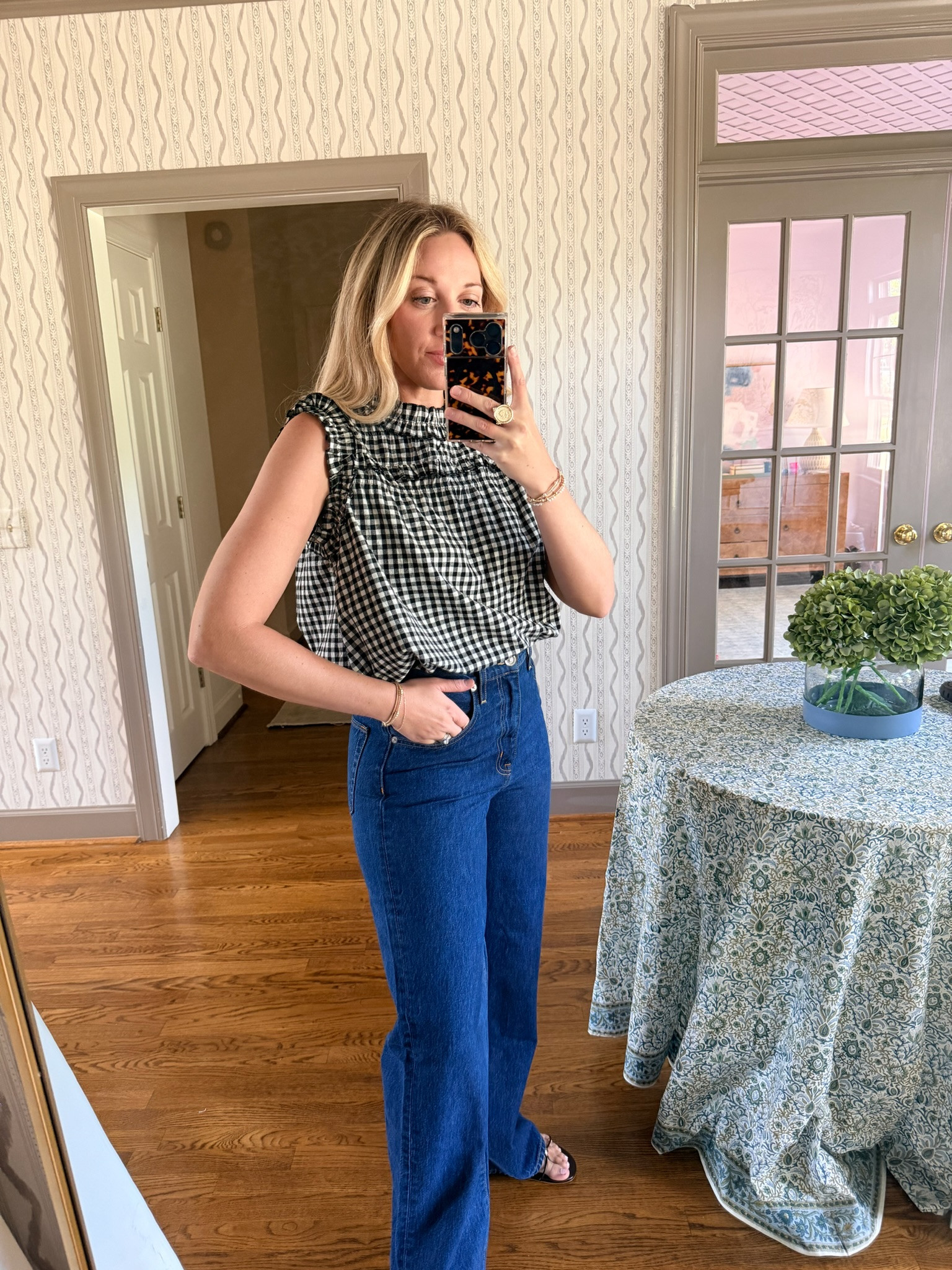 My outfit of the day from Amazon! Easy transition from day time to night time for dinner with the fmaily! 
Wearing a Medium in the top 28 in the Jeans 
#AmazonFashion #AmazonFinds #TheSouthernSource 

 #LTKdayinmylife #LTKgrwm #LTKootd
