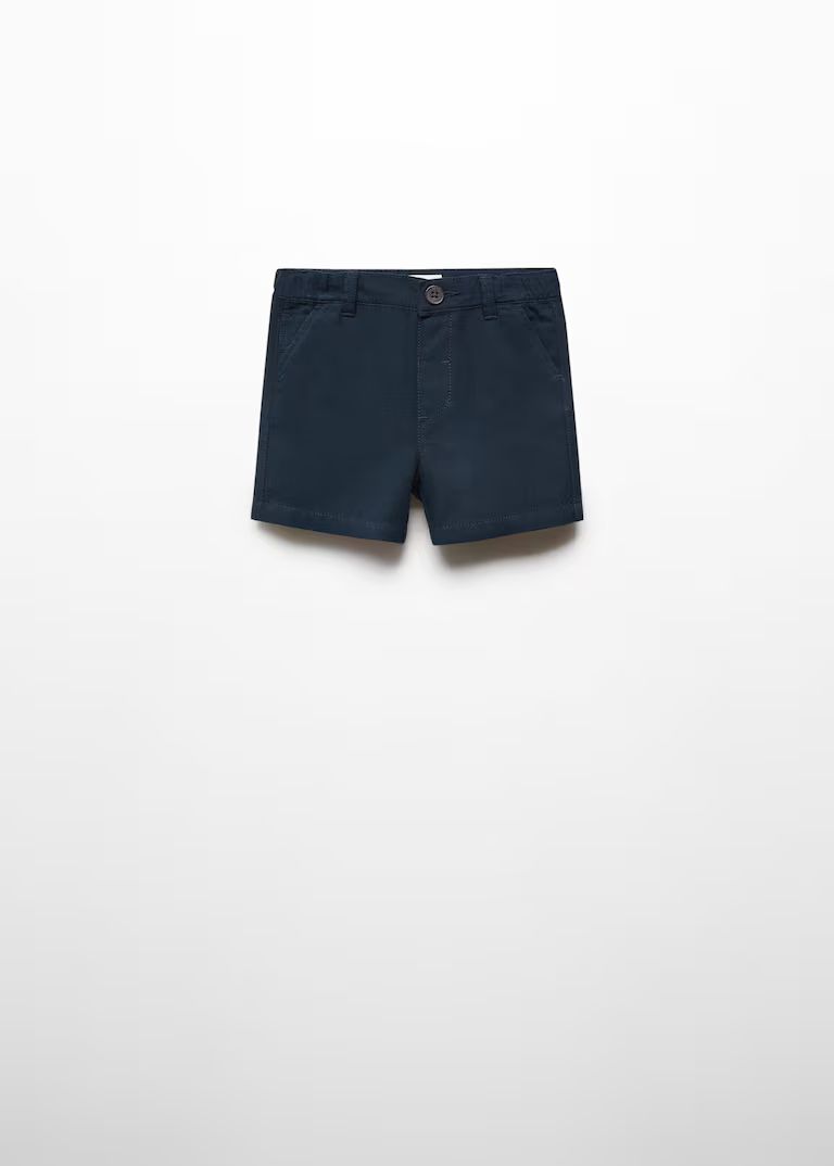Linen-blend bermuda shorts -  Women | Mango USA | MANGO (US)