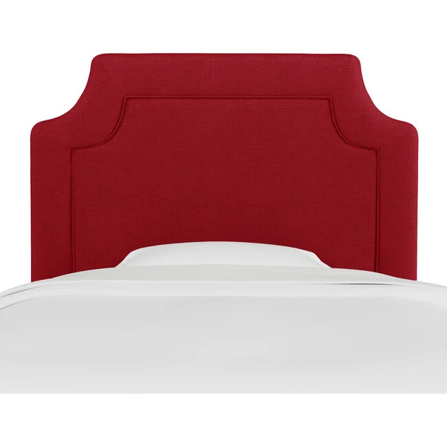Emerson Headboard, Cherry Pie Linen - Beds | Maisonette | Maisonette