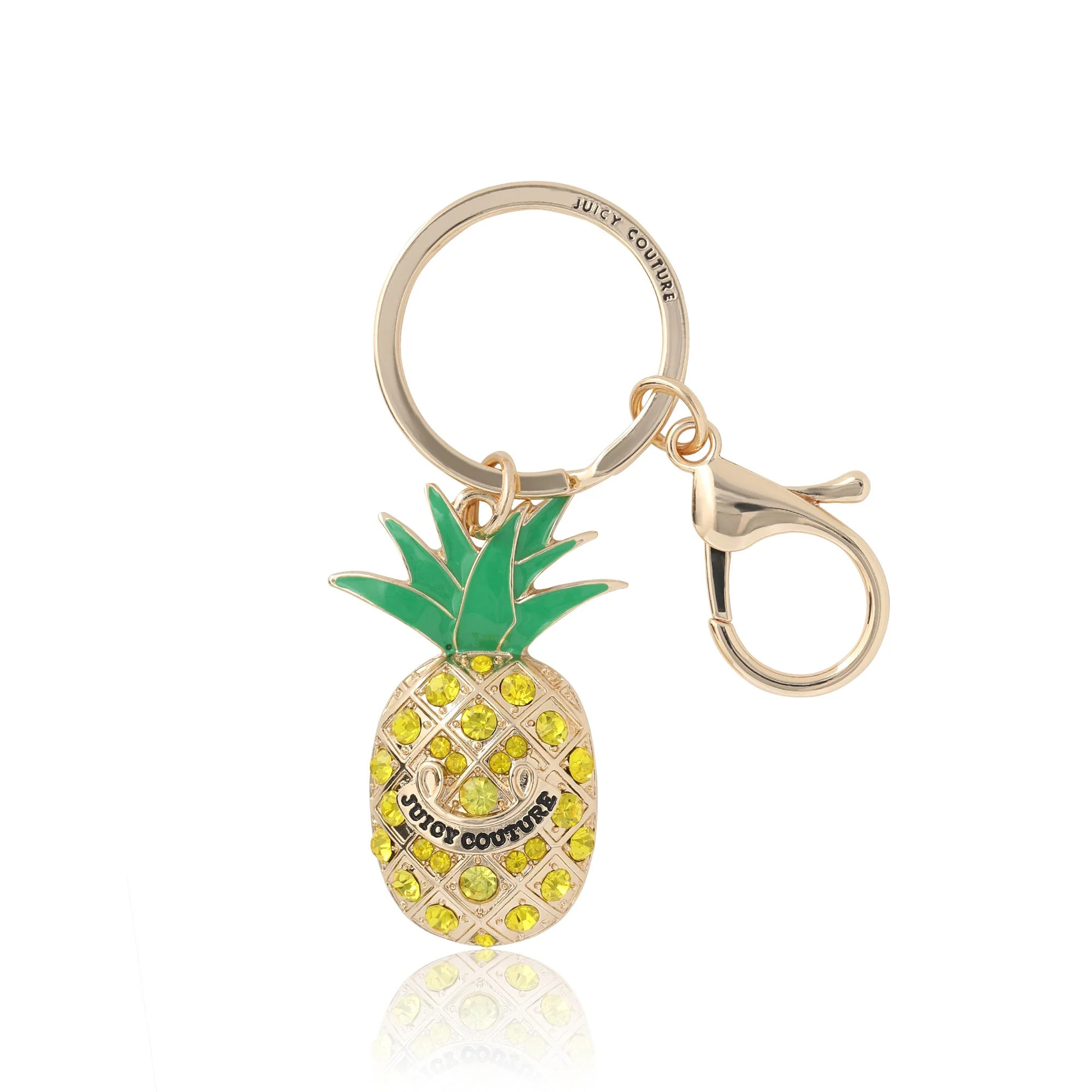 Crystal Pineapple Keychain Bag Charm | Juicy Couture