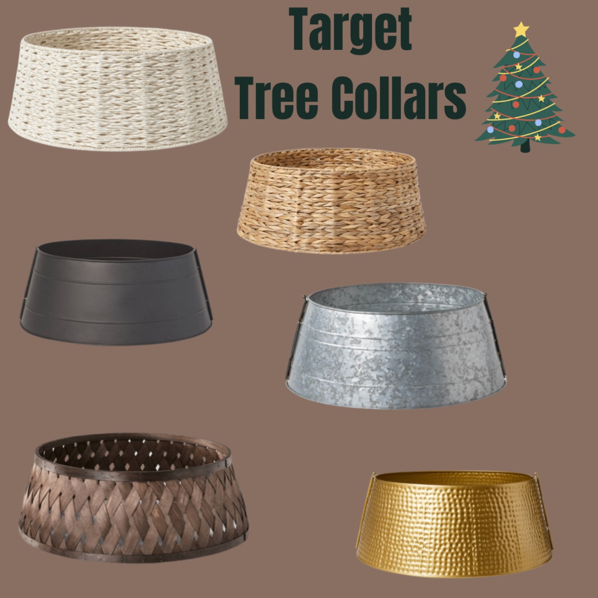 Target Christmas Tree Collars! Target has a beautiful selection of tree collars this year!! 😍 #christmastree 

#LTKSeasonal #LTKhome #LTKHoliday