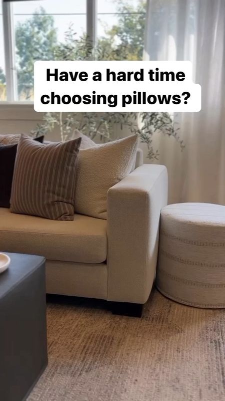 Pillows we love to style with and how to style them.

#LTKstyletip #LTKfindsunder100 #LTKhome