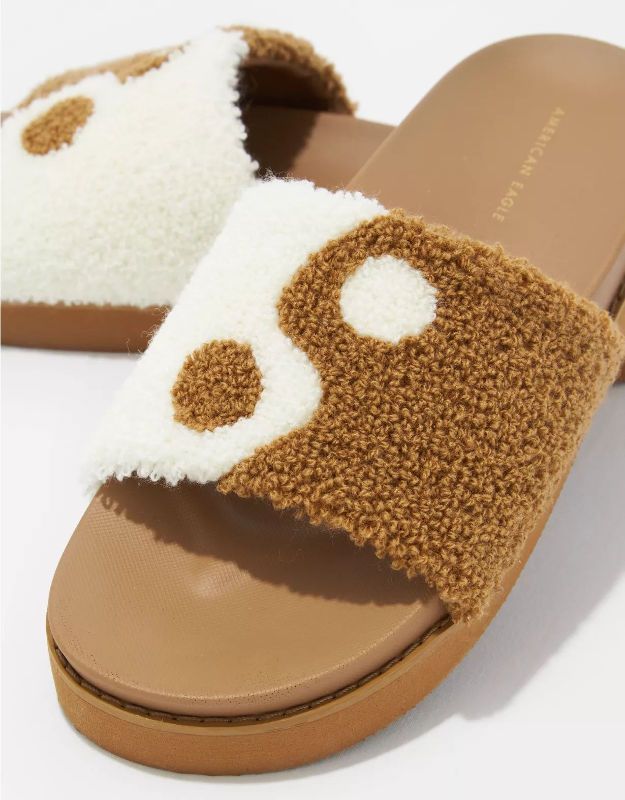 AE Yin Yang Terry Slide Sandal | American Eagle Outfitters (US & CA)