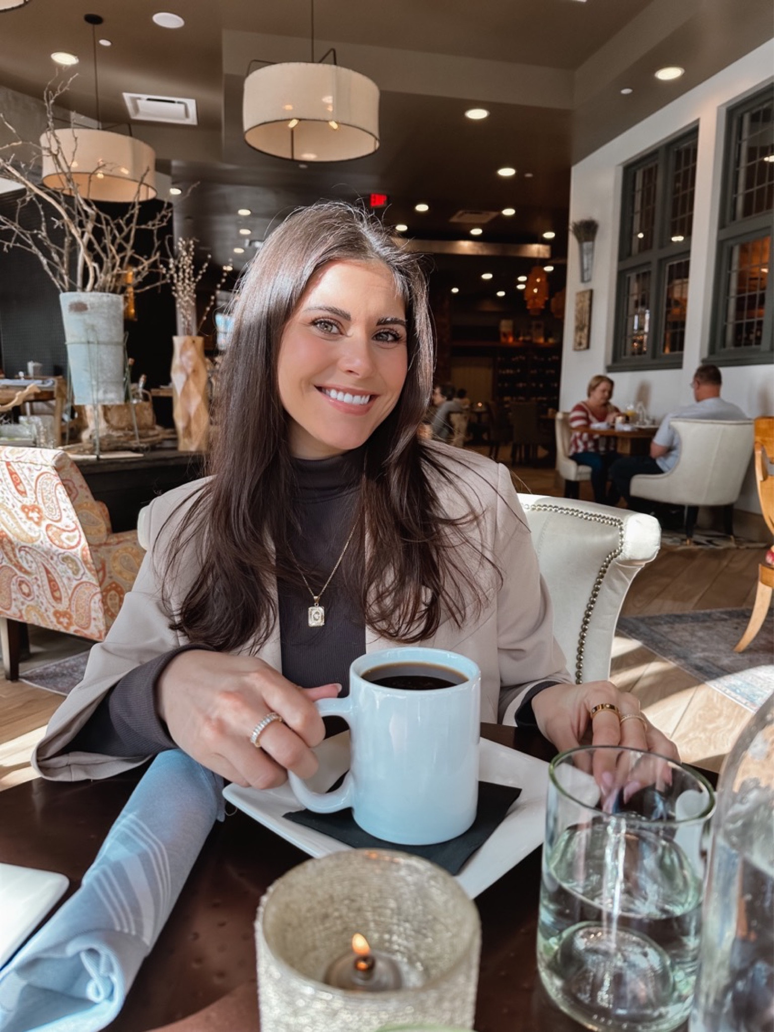 Coffee date look 🍂☕️

Blazer, turtleneck, jewelry, style, H&M, Camila coelho, bodysuit, polo, necklace, Tory Burch, hoops, ring, earrings, Francesca’s, Sweater dress, showpo, Amazon, Pearl bracelet, baublebar, revolve, Nordstrom, lulus, pink lily, target, lack of color, fedora, hat, treasure and bond, lip gloss, lipstick, lovers and friends, charlotte tilbury, fall style, fall fashion, vera moda, maxi dress, knit dress, under 200, under 100, under 50, under 25, sale, trendy, best seller, new arrival, sweet Caroline collection 

#LTKfindsunder100 #LTKSeasonal #LTKstyletip