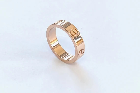 Love Screw Ring - Exceptional Quality - Non Tarnish Guaranteed | Etsy (US)