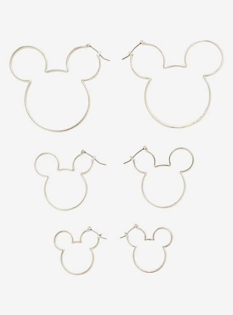 Disney Mickey Mouse Line Art Earring Set | BoxLunch