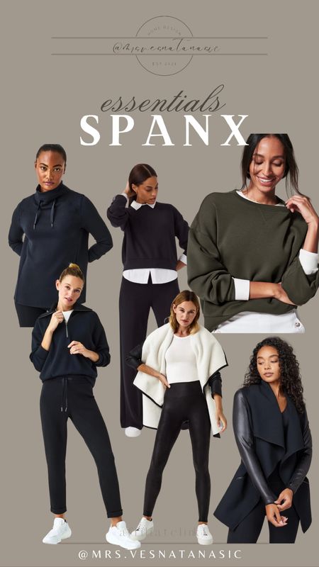 Spanx favorites! Just placed a Spanx order and thought I would share  what I got — the AirEssentials top & bottom, and the fleece faux leather leggings!! I am so excited to try it!

Spanx, faux leather leggings, top, leggings, Spanx leggings, gifts for her, gift for her, 

#LTKHolidaySale #LTKGiftGuide #LTKstyletip
