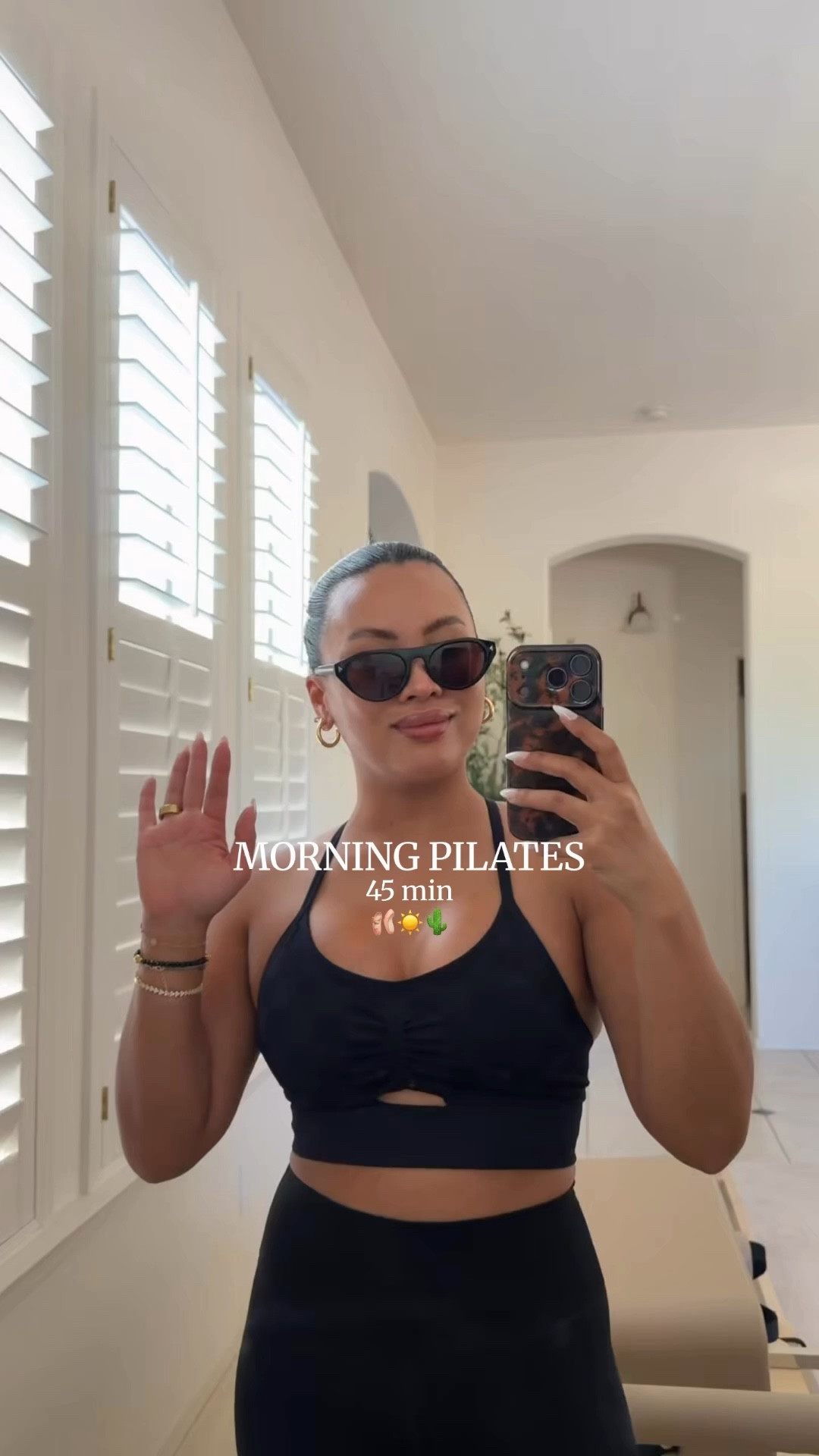 GRWM for Pilates! 

#LTKActive #LTKOver40 #LTKmorningroutine