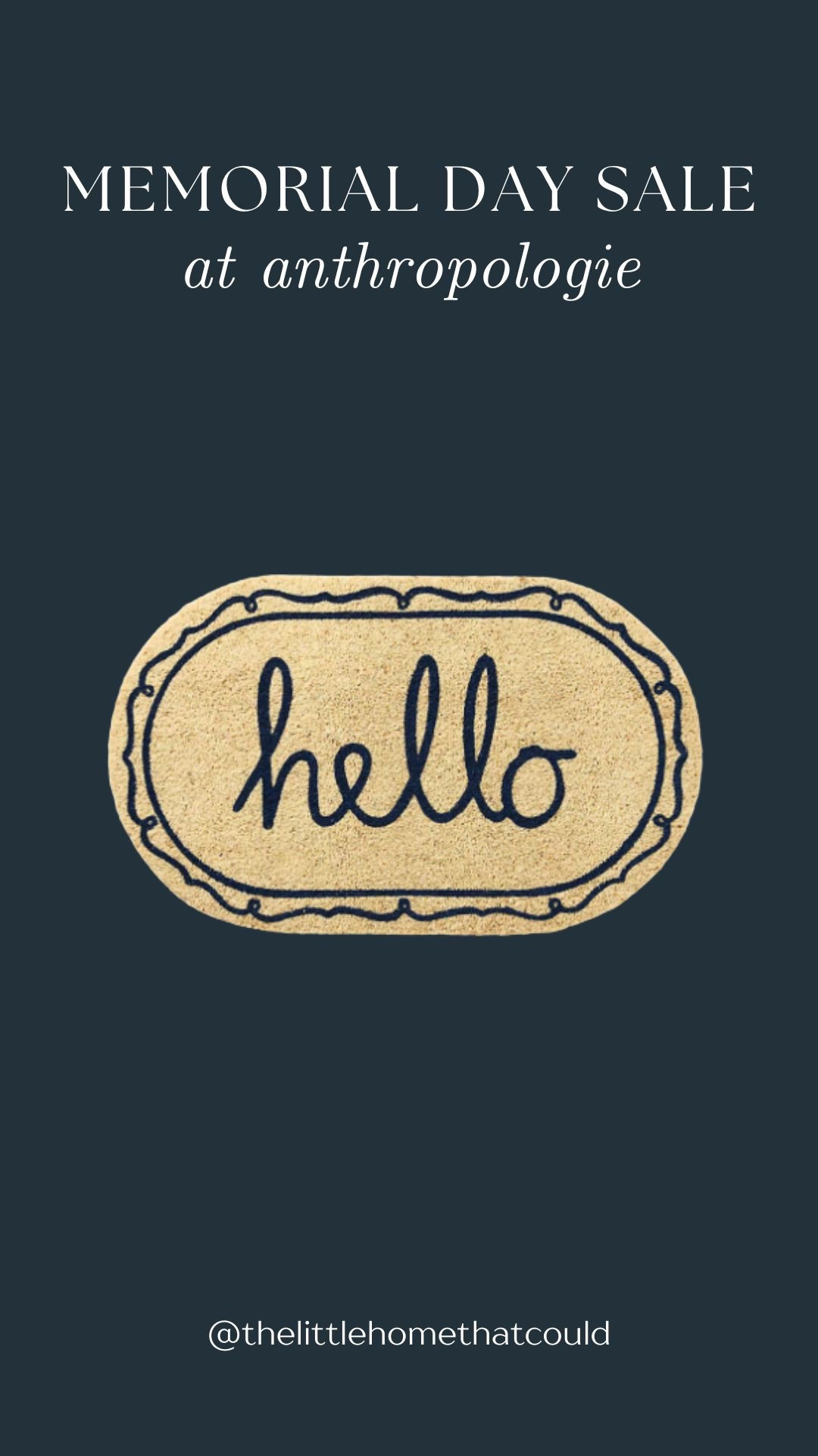 Cute hello front door rug

#LTKSaleAlert #LTKHome