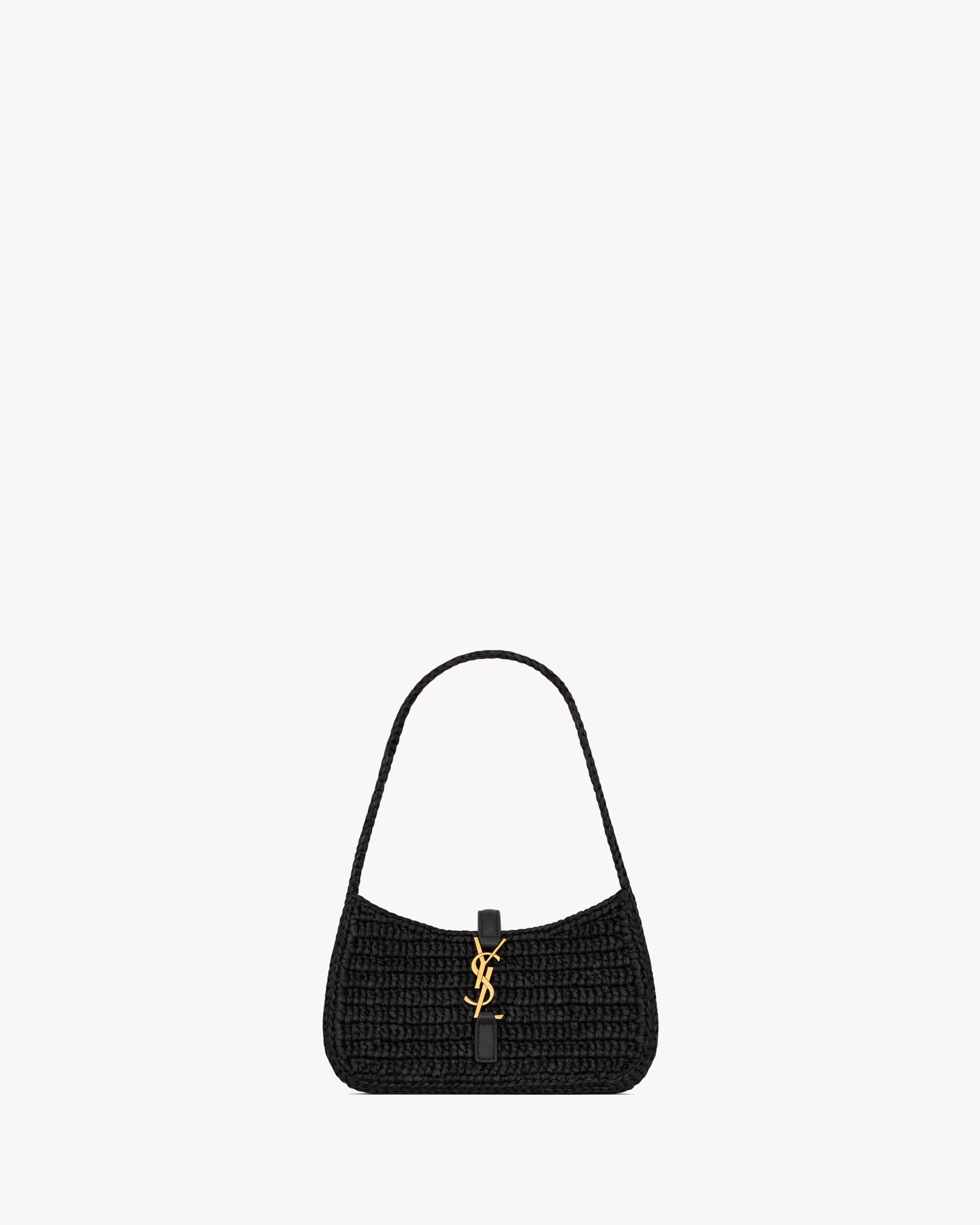 mini le 5 à 7 in raffia | Saint Laurent Inc. (Global)