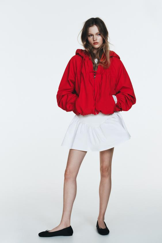 NYLON TIE JACKET | Zara US