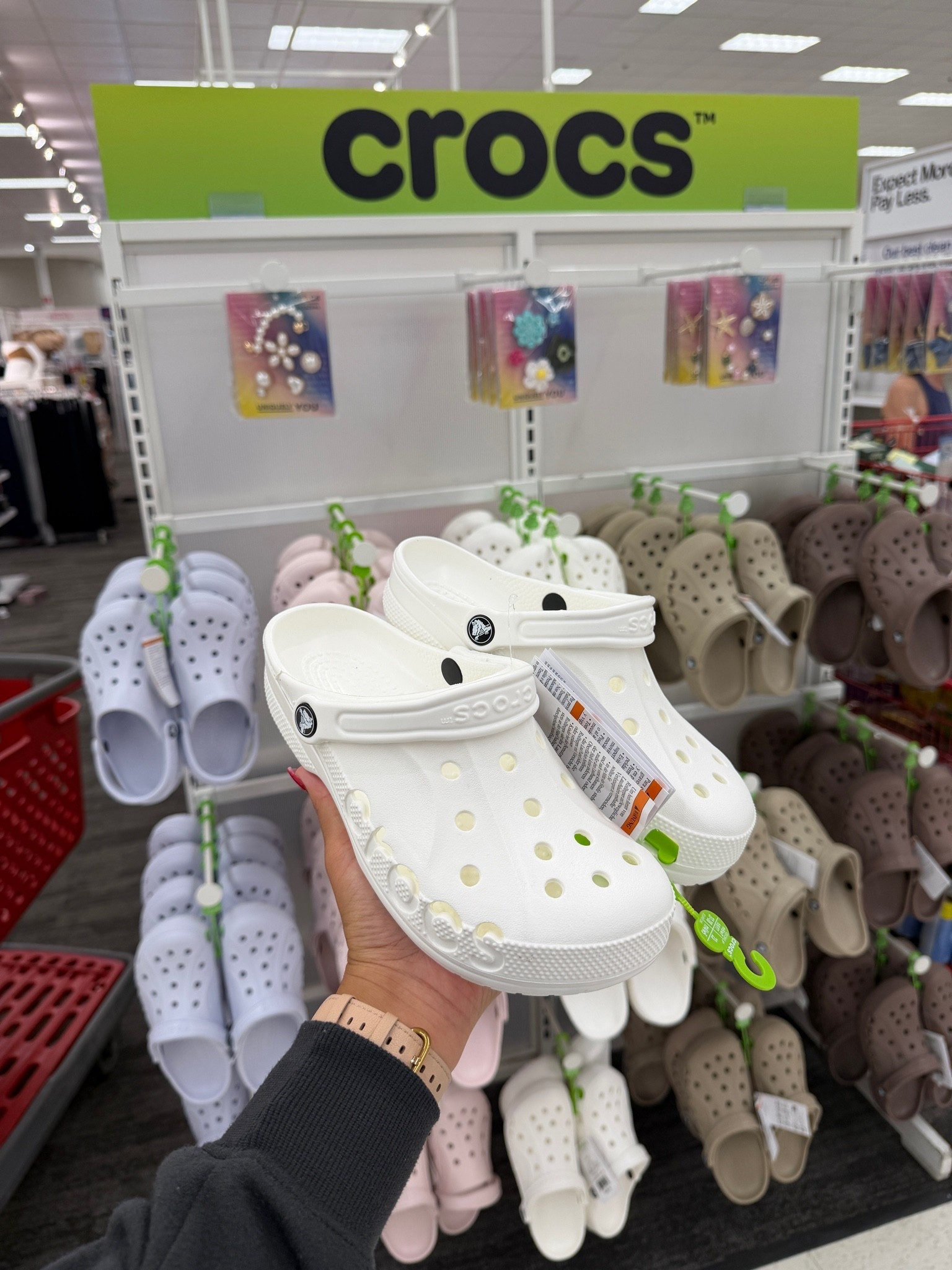NEW at Target! Crocs can now be found inside Target stores and online🤗