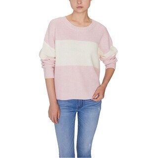 Sanctuary Clothing Womens Billie Pullover Sweater, Pink, Large - Pink - Large | Bed Bath & Beyond