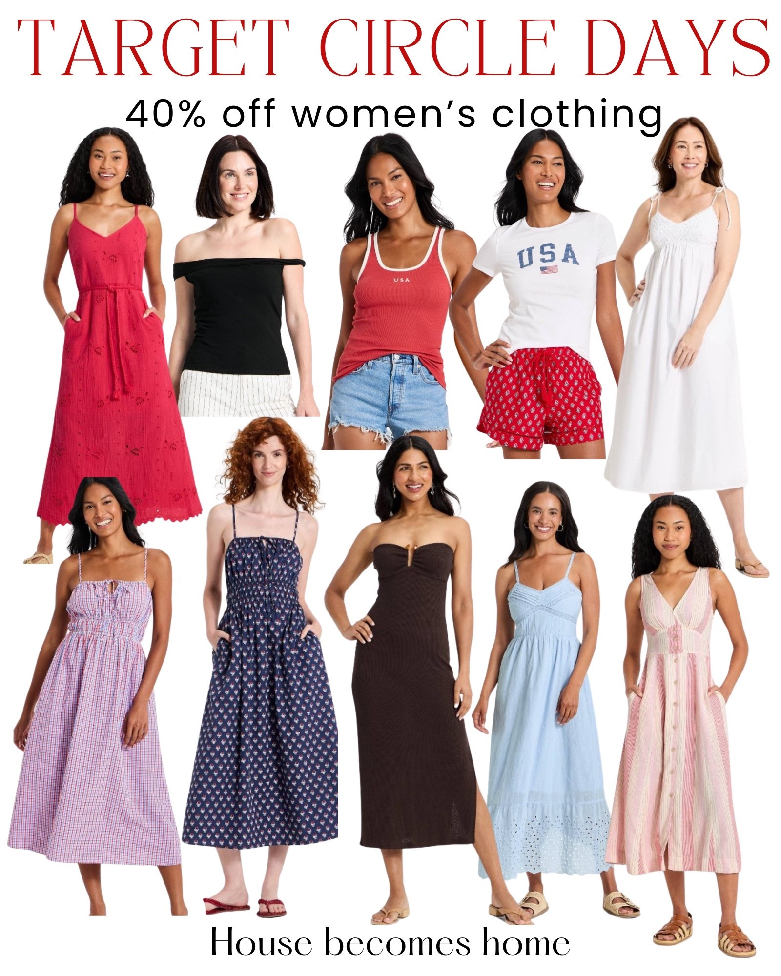 Target circle days! 40% off women’s clothing

#LTKSaleAlert #LTKSeasonal #LTKMidsize