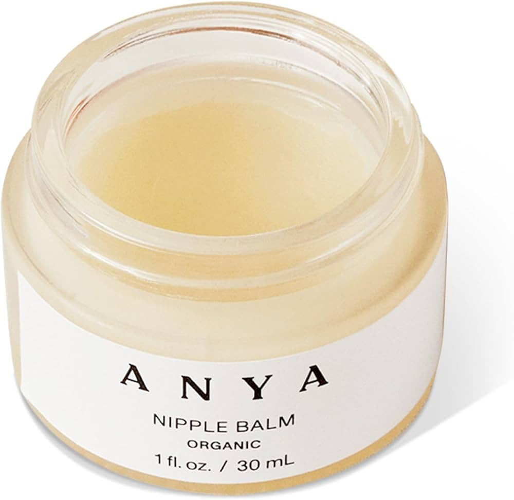 ANYA Organic Nipple Balm for Breastfeeding - 100% Vegan, Organic, Lanolin-Free. Nipple Cream deve... | Amazon (US)