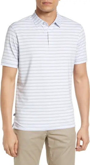 Mizzen+Main Versa Stripe Stretch Polo | Nordstrom | Nordstrom