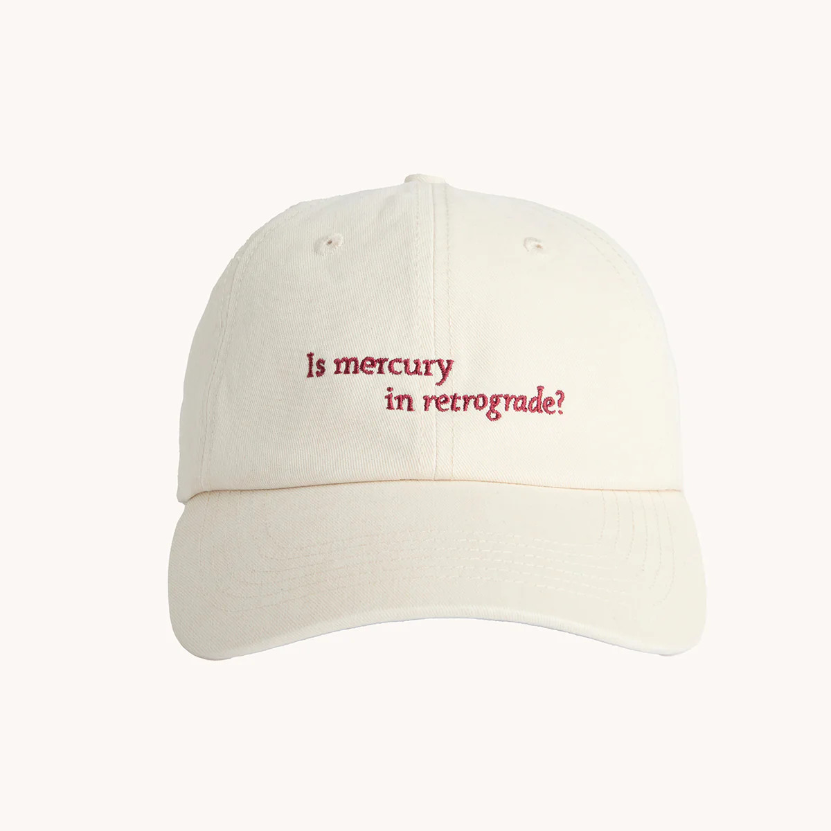 Mercury in Retrograde Cap in Pearl Blush | Astrid & Miyu UK