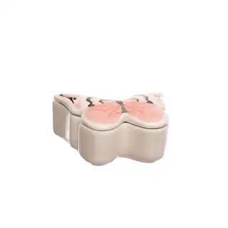 4.5" Pink Ceramic Spring Butterfly Box by Ashland® | Michaels | Michaels Stores