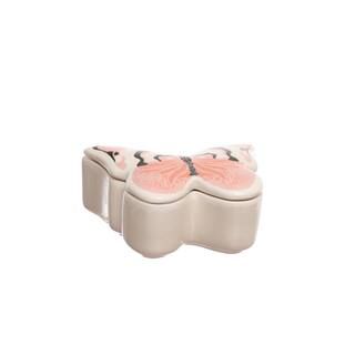 4.5" Pink Ceramic Spring Butterfly Box by Ashland® | Michaels | Michaels Stores