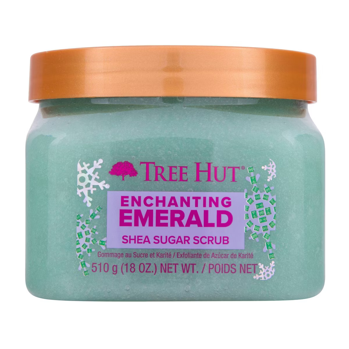 Tree Hut Enchanting Emerald Shea Sugar Body Scrub - 18oz | Target
