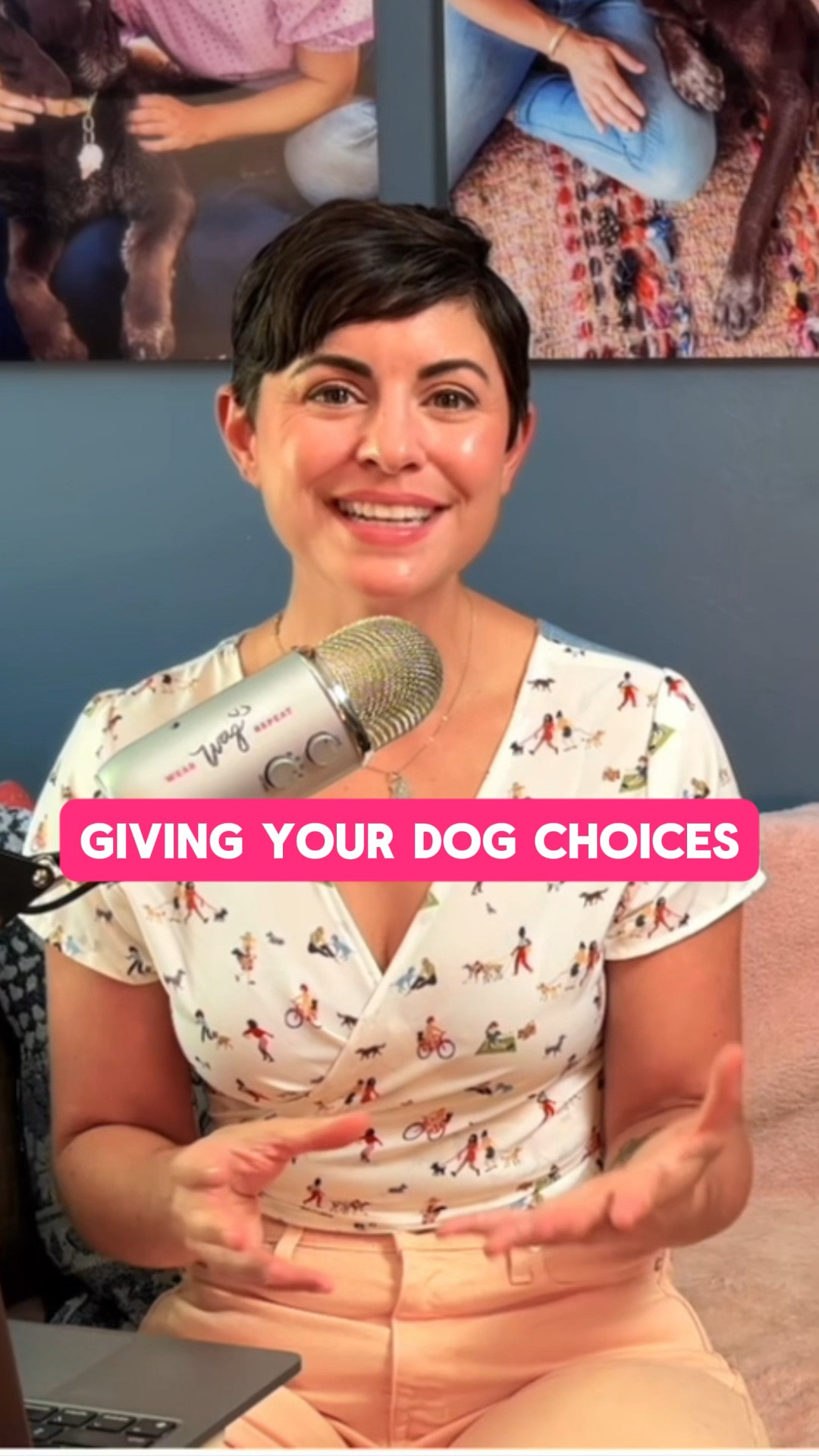Clip from my podcast, Dog Enrichment with Tori Mistick. I made this cute top myself, because I can’t resist cool unique dog print pieces! Tagging some current faves on sale now!! #ltkpets

#LTKootd #LTKdayinmylife