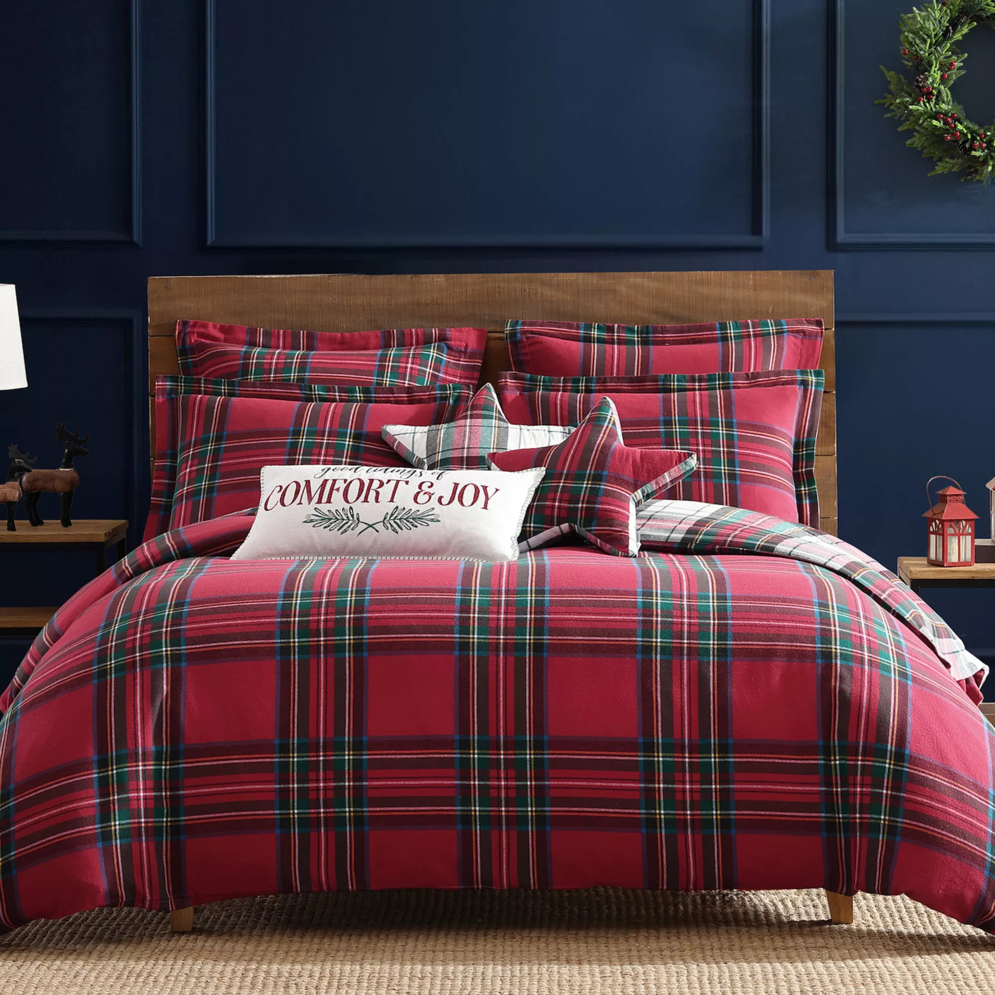 Levtex Home Spencer Plaid Flannel Comforter Set | Kohl's
