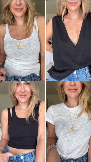 “I don’t have anything to wear,” is for the birds. 

Save for next time you need a little inspo. Elevated basics, the GOOD ones. The high quality, softer with every wash, made in the USA, timeless, transcending trends basics, are back, baby. 

Wearing XS in all 🤍

@stillwater_la @shop.ltk #elevatedbasics #babytee #basics #grwn #ad 