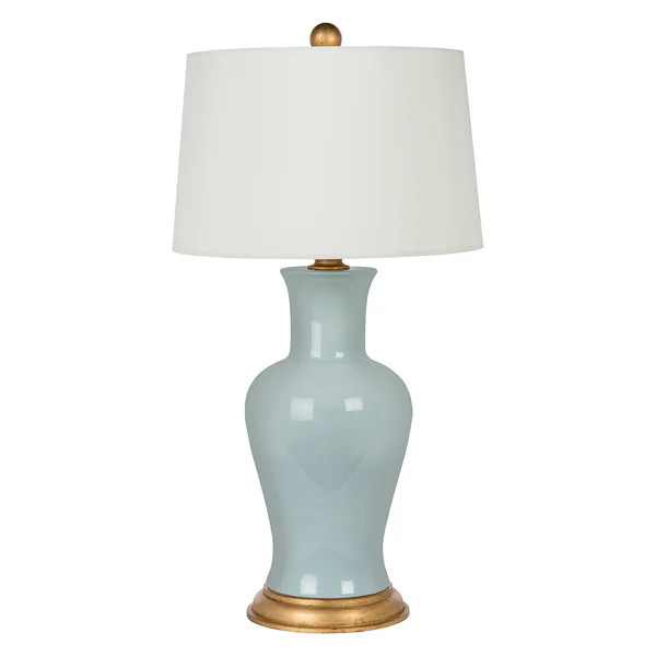 Bradburn Home Amelie Blue Table Lamp | Paynes Gray