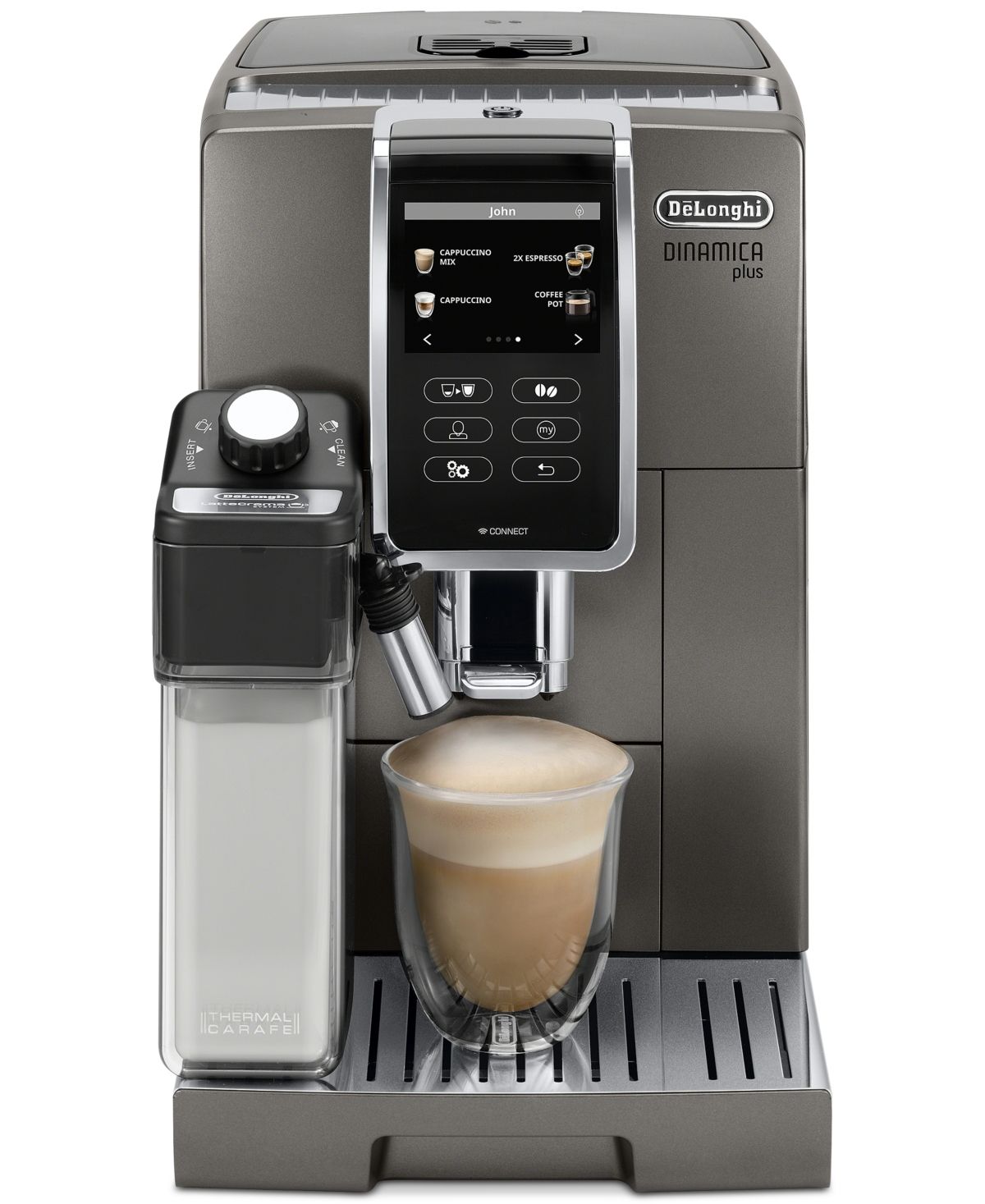 De'Longhi Dinamica Plus Fully Automatic Espresso Machine | Macys (US)