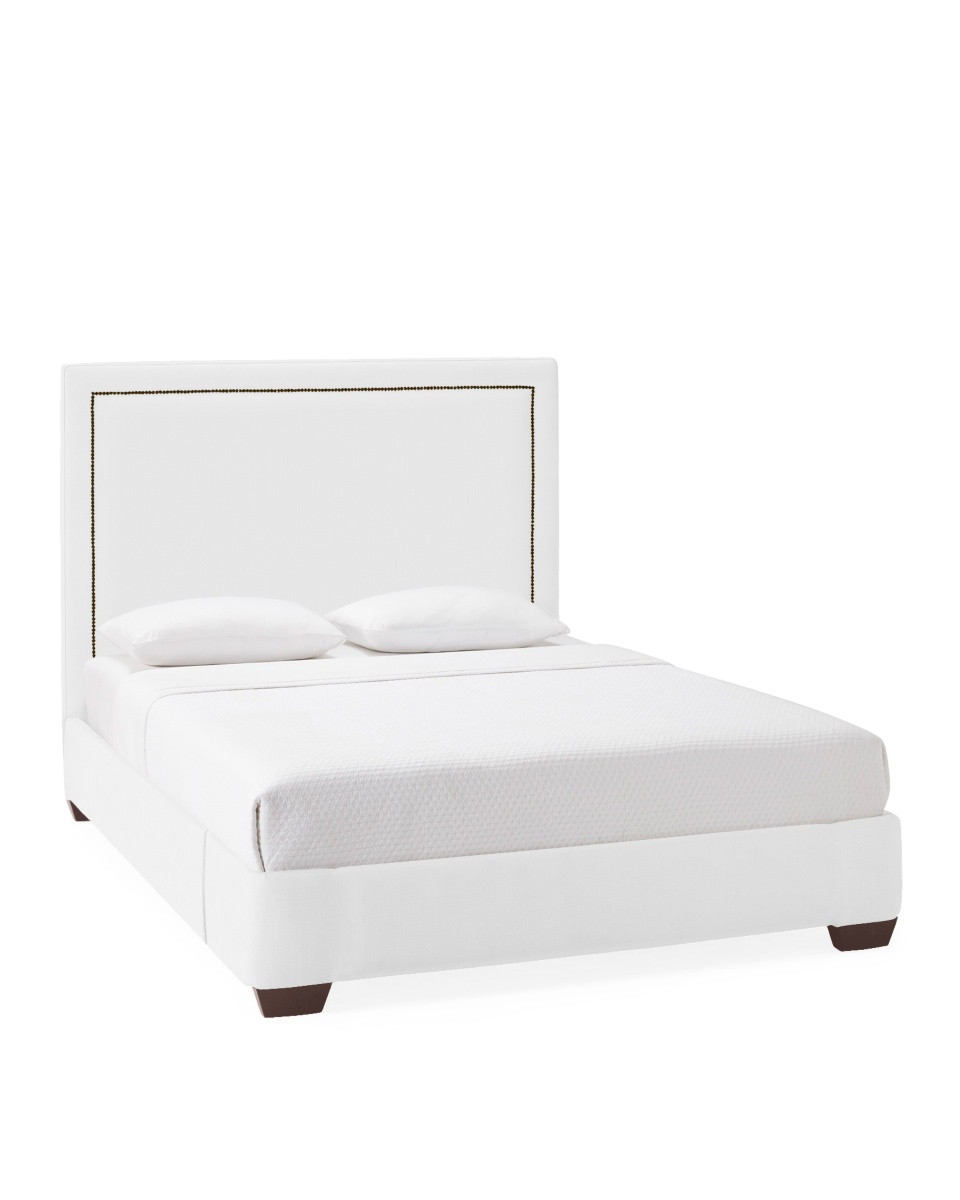 Tall Octavia Bed with Nailheads | Serena and Lily