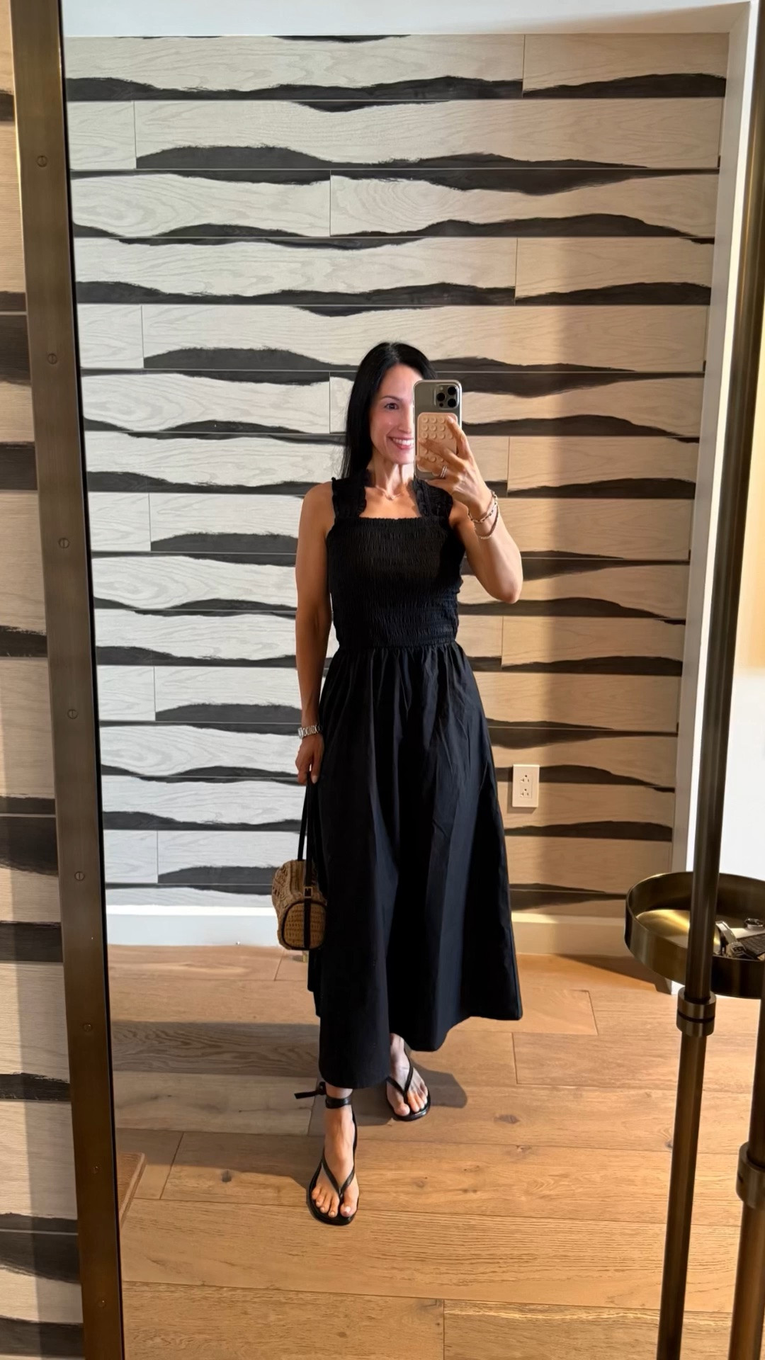 One of my favorite summer outfit formulas🖤chic maxi dress (under $40!), a raffia bag, and beautifully made leather sandals!

My first time wearing @margauxny shoes✨They gifted me this pair and as soon as I tried them on I knew exactly how I wanted to style them…excited to pair with more outfits! 

They’re timeless, beautifully made in Spain, and exactly the kind of sandal that makes a simple outfit like this feel more elevated!

#LTKOver40 #LTKPetite #LTKTravel