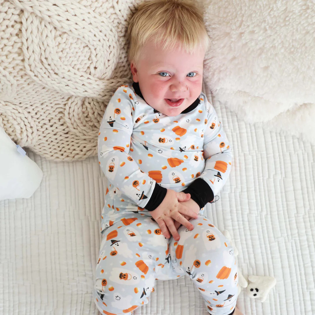 Boo Buddies Two Piece Pajama Set | Caden Lane