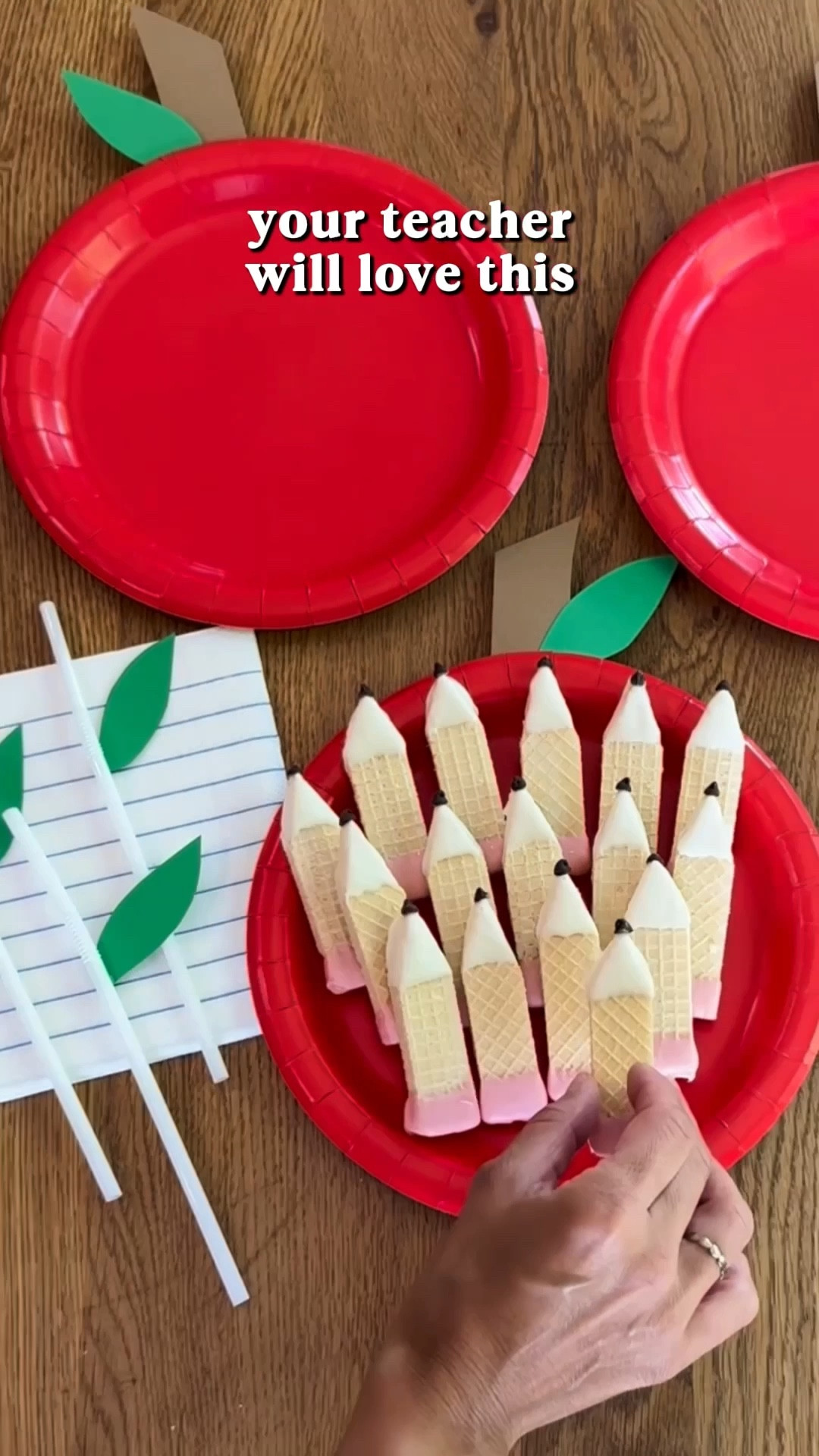 The cutest pencil treats for your favorite teacher! 🍎

#LTKHome #LTKSeasonal #LTKmomlife