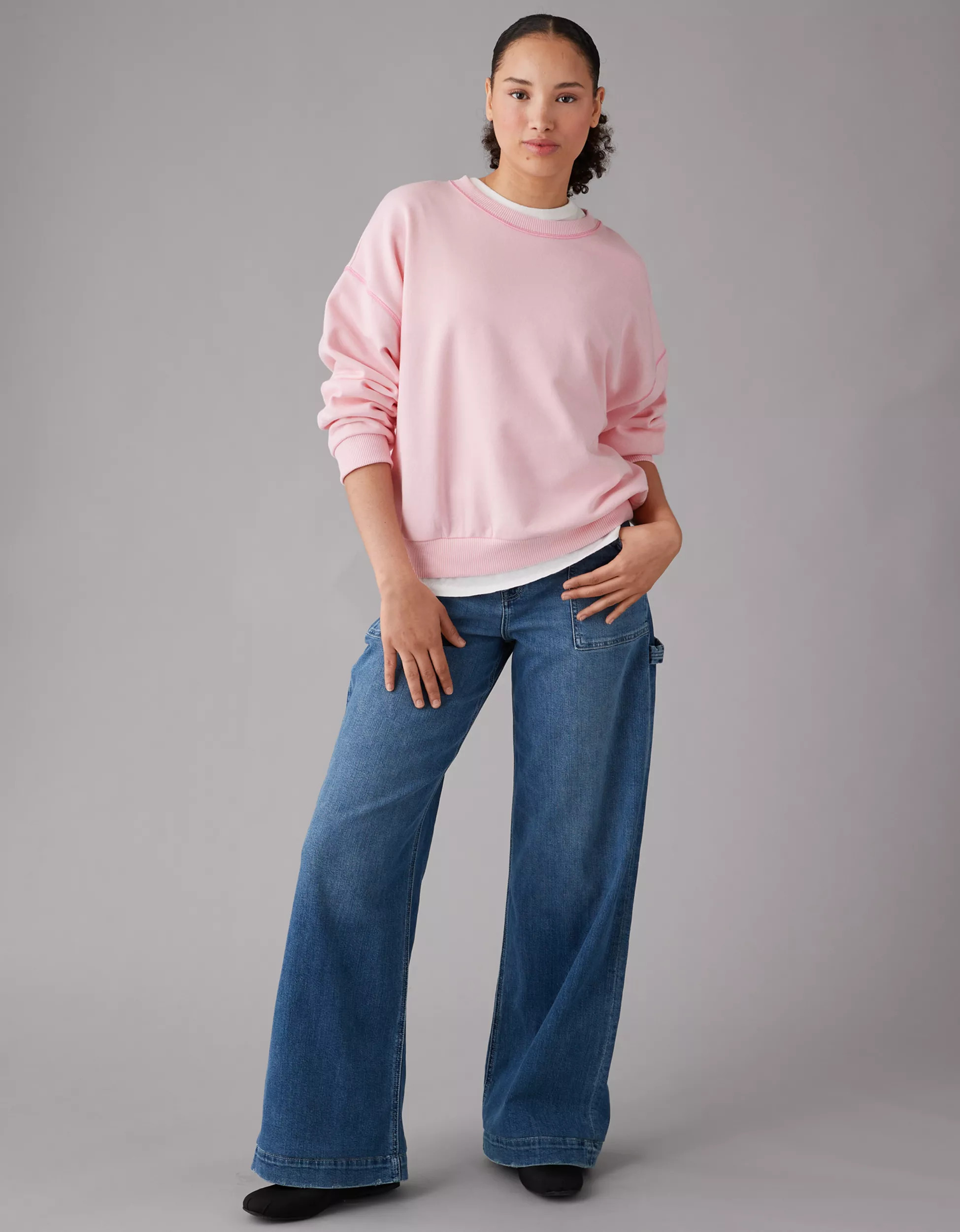 AE Funday Sweatshirt | American Eagle Outfitters (US & CA)