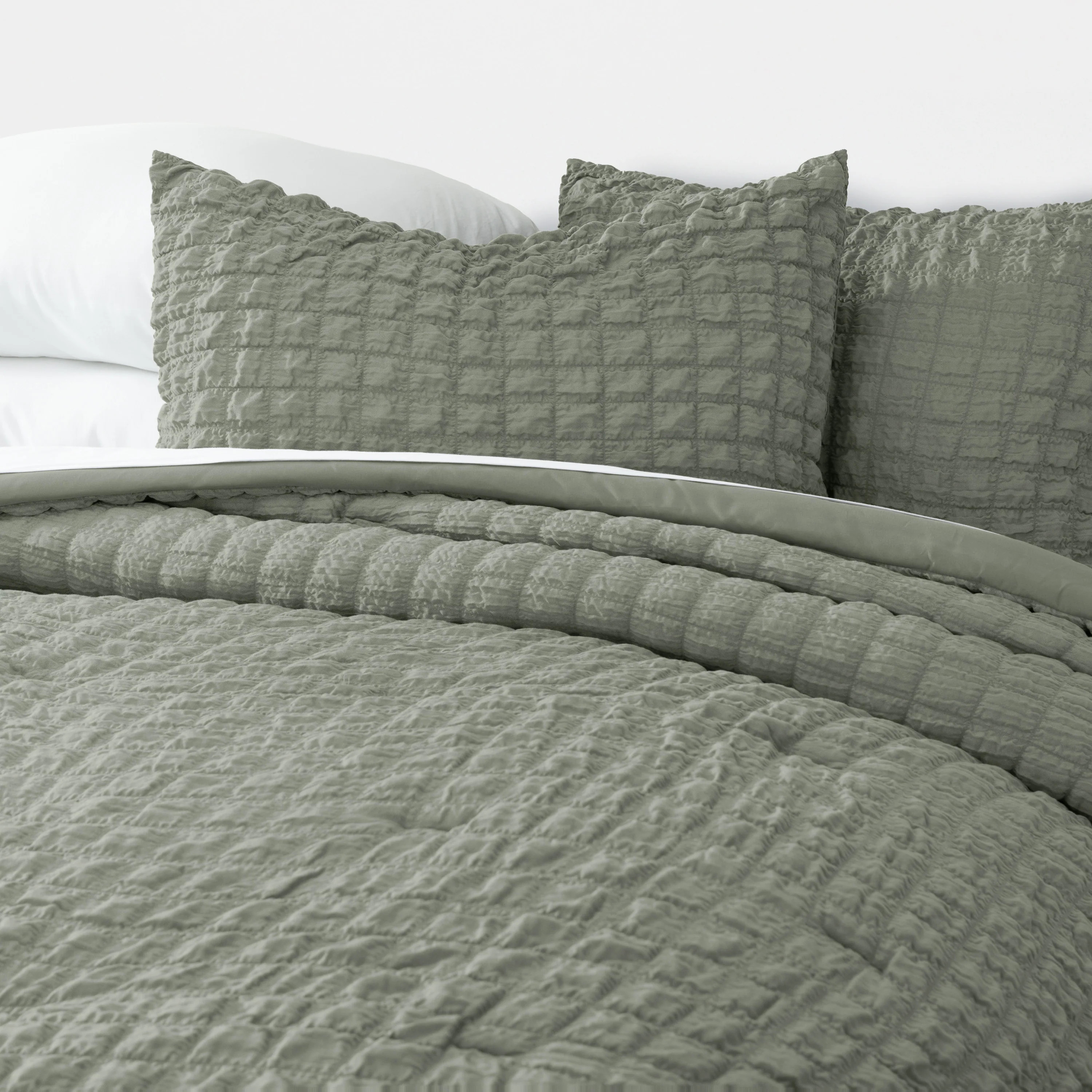 Seersucker Box Textured Comforter Set | Linens & Hutch | Linens and Hutch