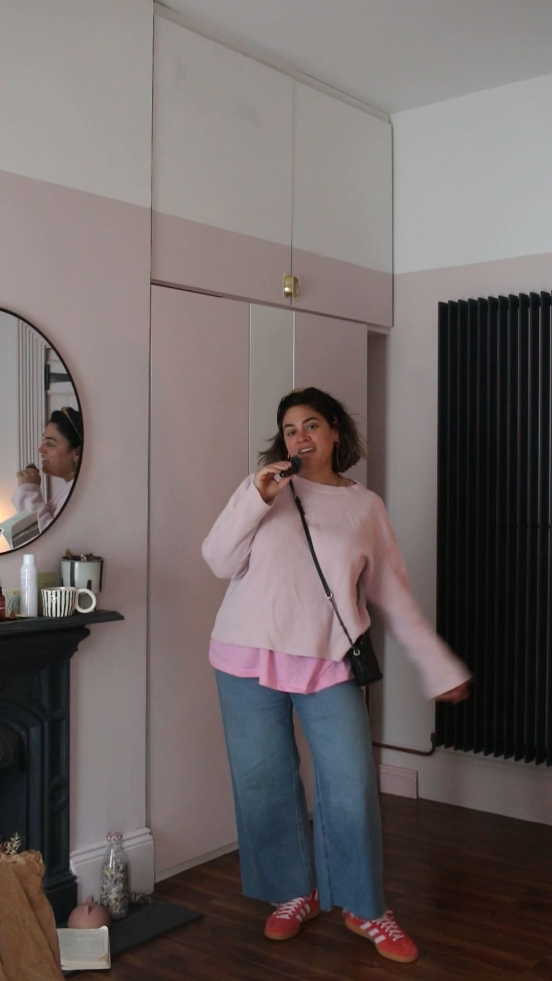 Pink Jumper {16} Zara pink tshirt {xxl } HM jeans {xl} midsize fashion //midsize outfit / spring fashion/ 30 spring outfits 

#LTKspring #LTKmidsize #LTKstyletip