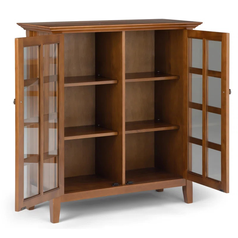 Edgecomb 42.2'' Tall Solid Wood 2 - Door Accent Cabinet | Wayfair North America