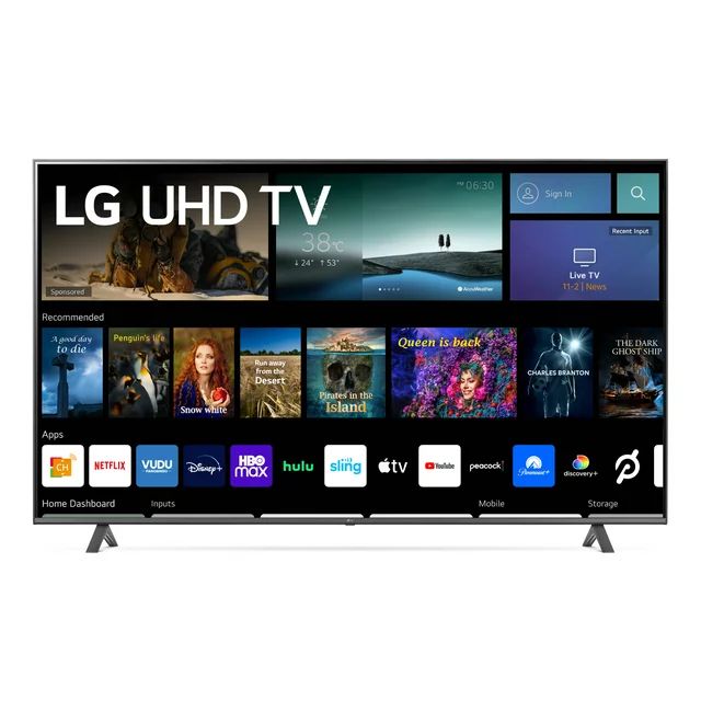 LG 70" Class 4K UHD 2160P webOS Smart TV - 70UQ7070ZUD | Walmart (US)