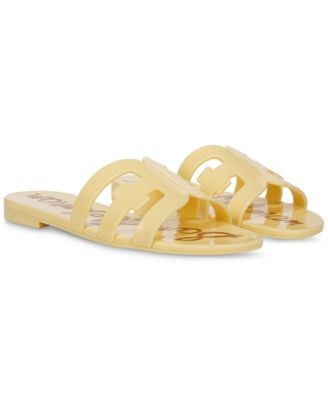 Women's Bay Jelly Slide Flat Sandals | Macy's