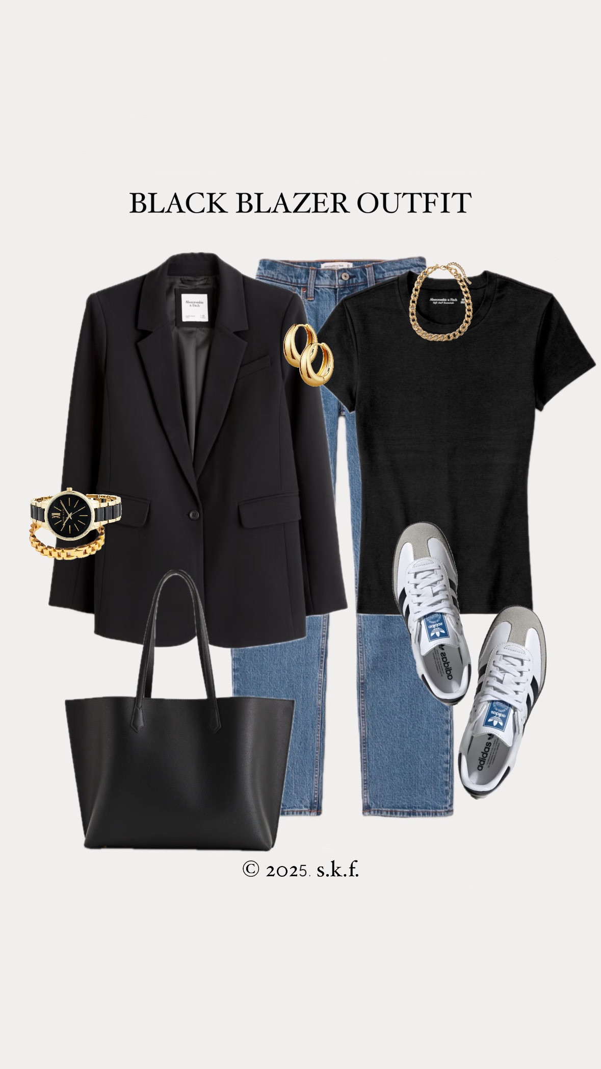Classic black blazer outfit. Transitional spring outfit. Casual chic style. Ootd.

#LTKSeasonal #LTKWorkwear #LTKStyleTip