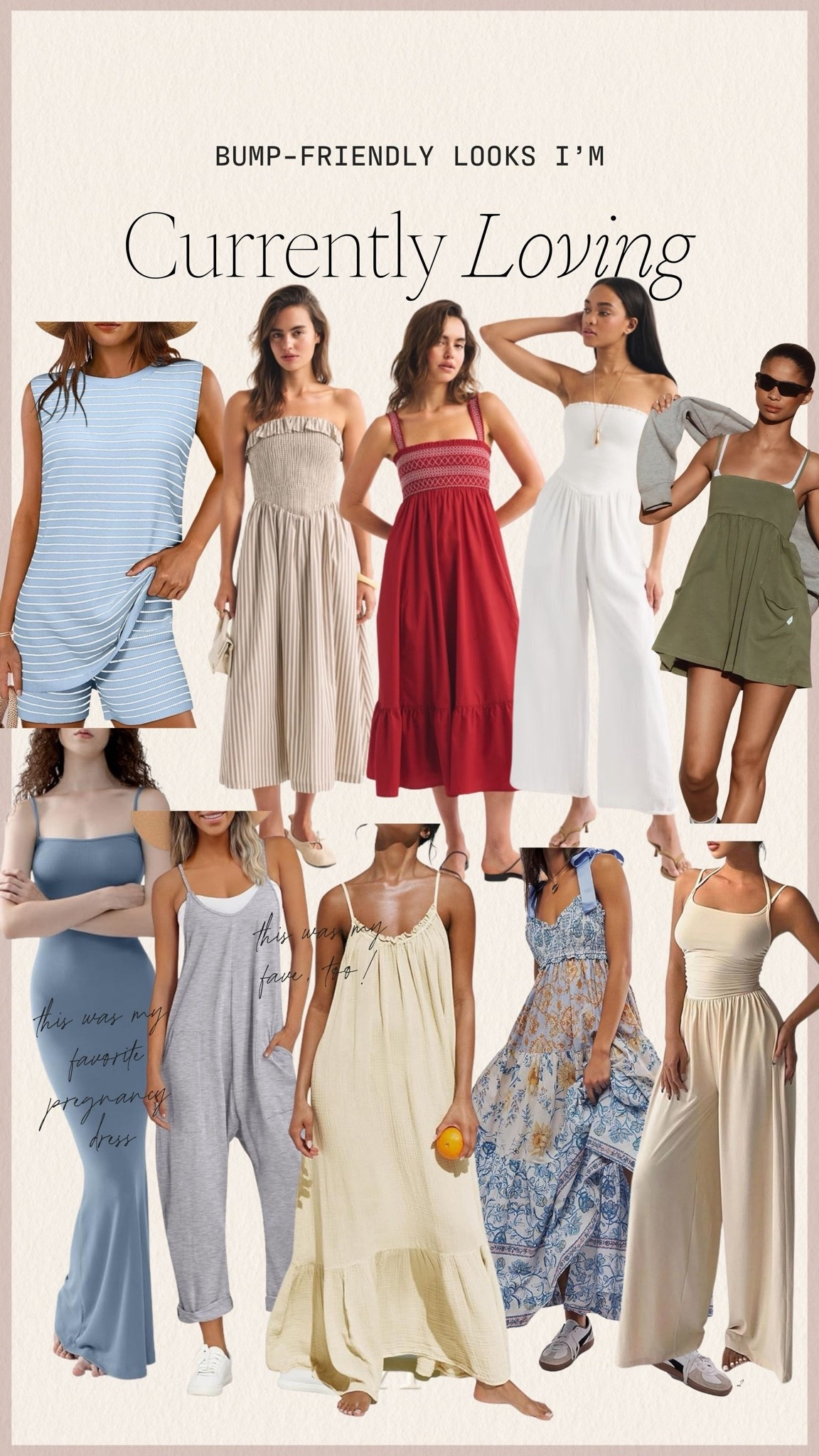 Bump friendly looks!