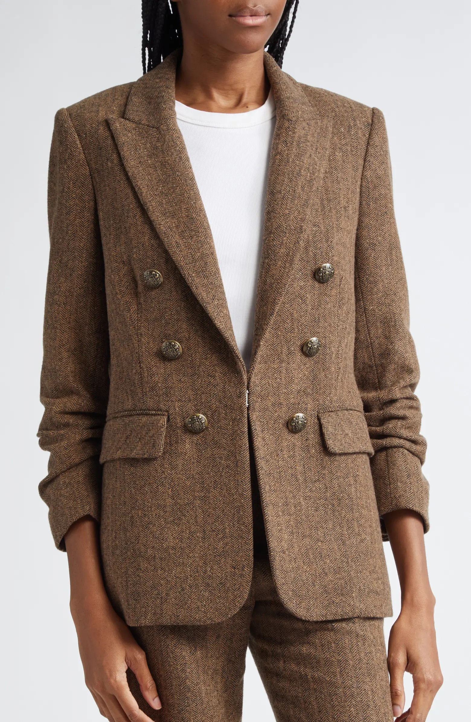 Veronica Beard Beacon Herringbone Dickey Jacket | Nordstrom | Nordstrom