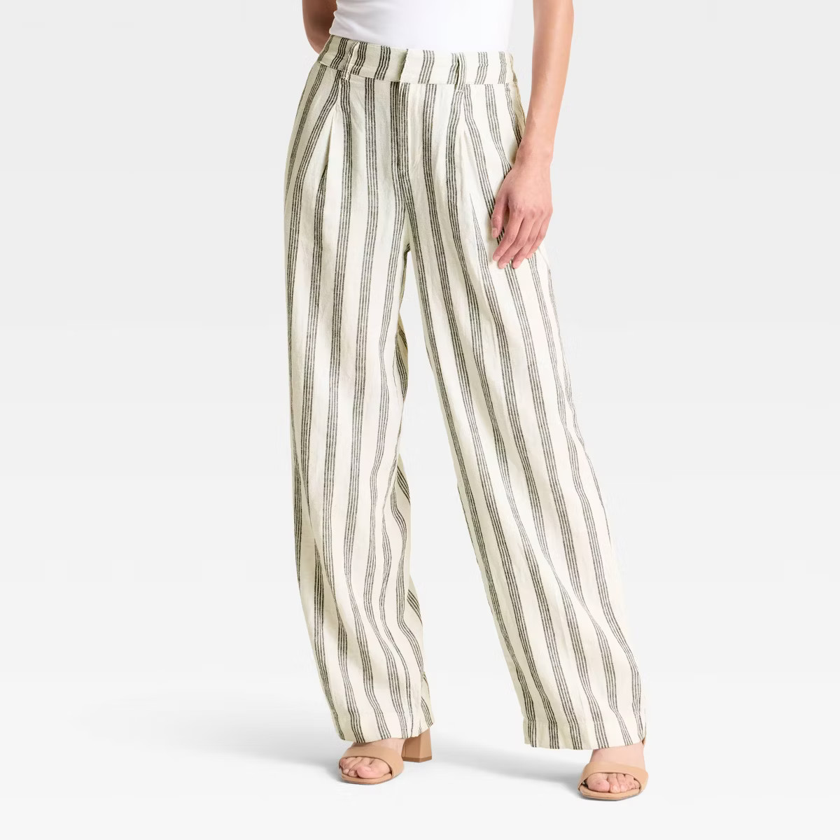 Women's Linen Essential Trouser - A New Day™ | Target