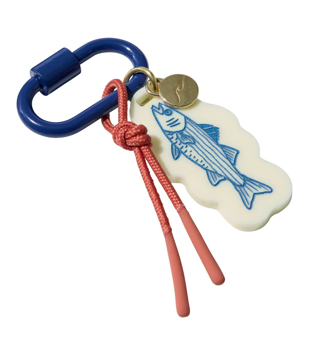 Carabiner Tassel Charm, Fish | L.L. Bean