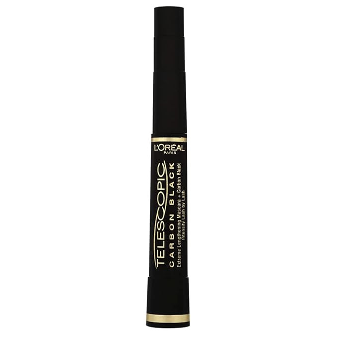 L'Oreal Paris Makeup Telescopic Original Lengthening Mascara, Carbon Black, 0.27 Fl Oz (Pack of 1... | Amazon (US)