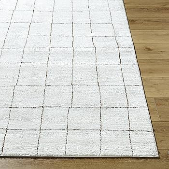Livabliss x Our PNW Home Cascade Minimalist Area Rug, 5'3" x 7', Ivory | Amazon (US)
