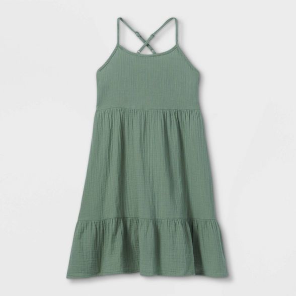 Girls' Gauze Sleeveless Dress - Cat & Jack™ | Target